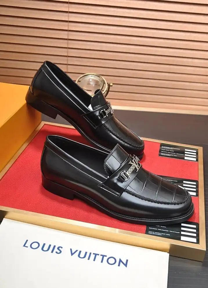 hype LV Leather Shoes