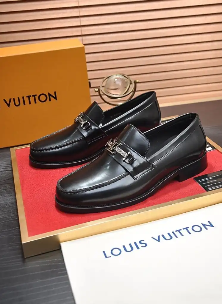 hype LV Leather Shoes