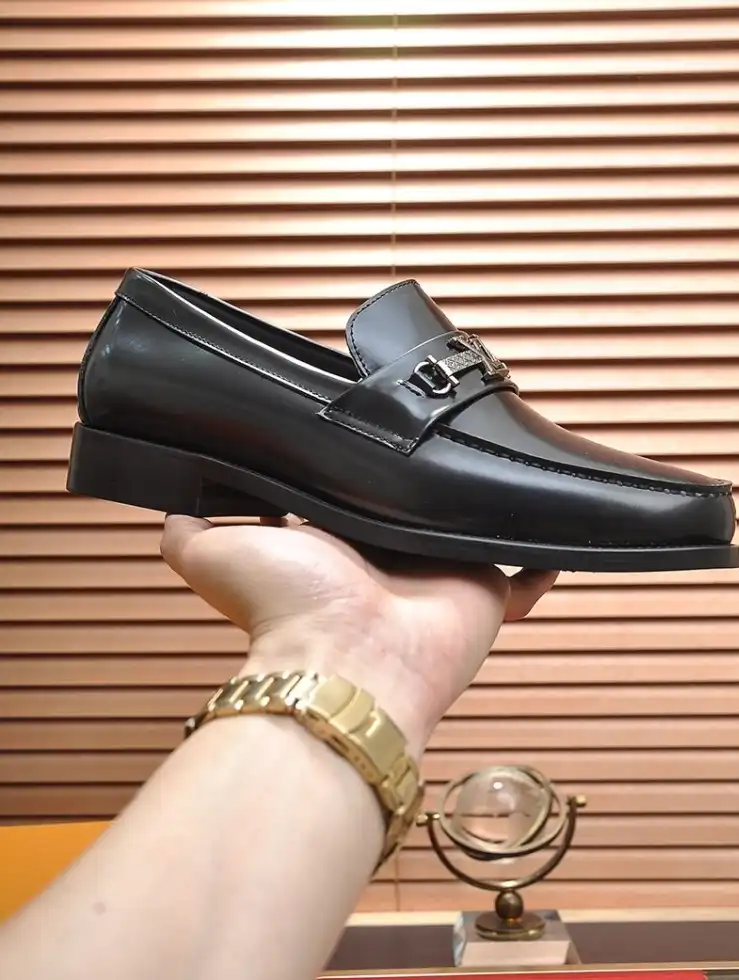 hype LV Leather Shoes