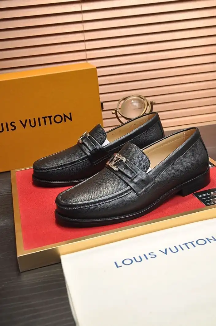 hype LV Leather Shoes