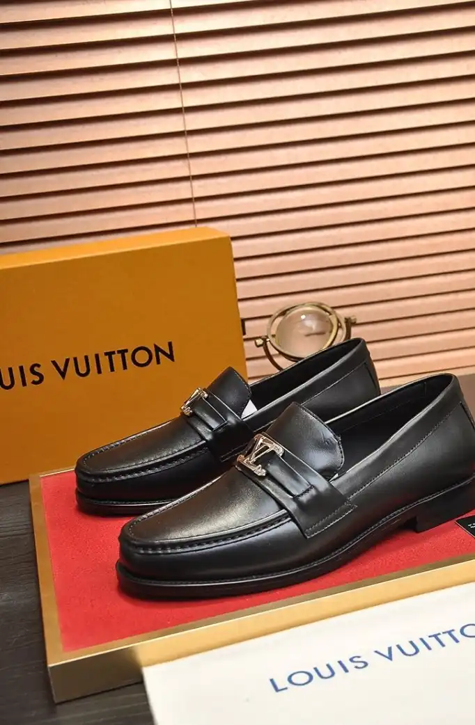 hype LV Leather Shoes