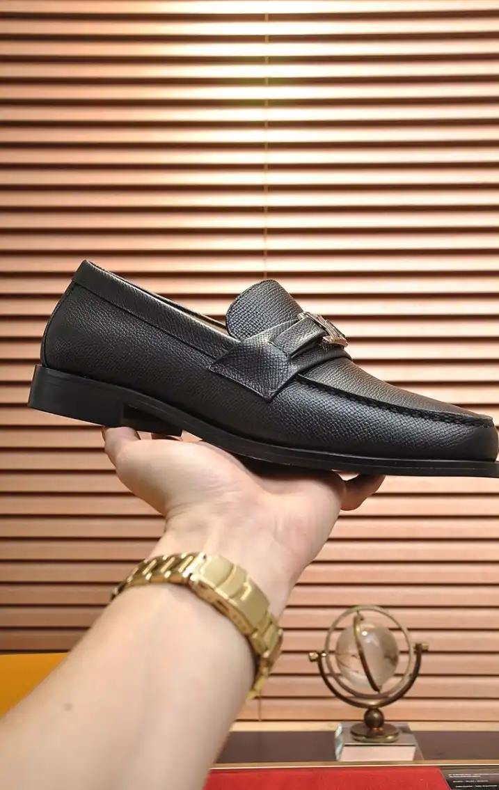 hype LV Leather Shoes