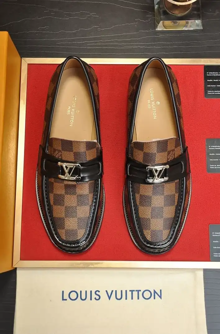 hype LV Leather Shoes