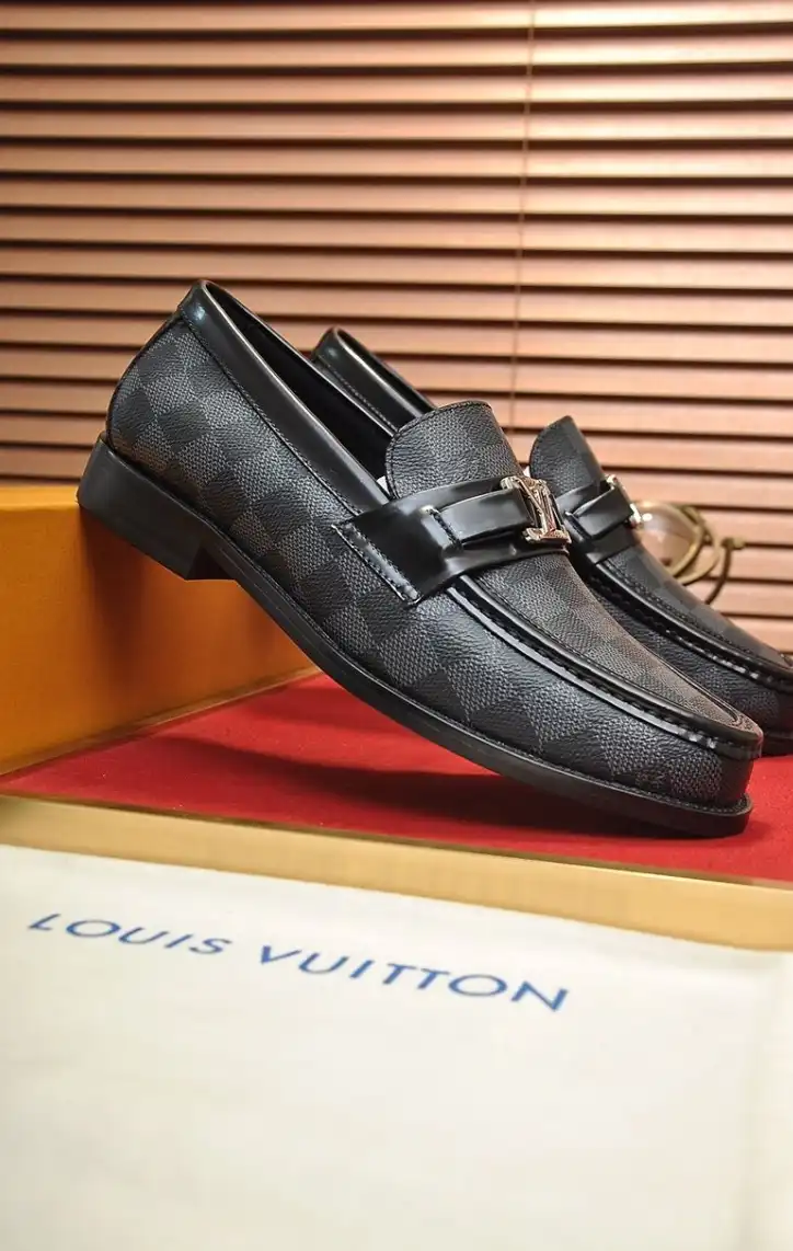 hype LV Leather Shoes