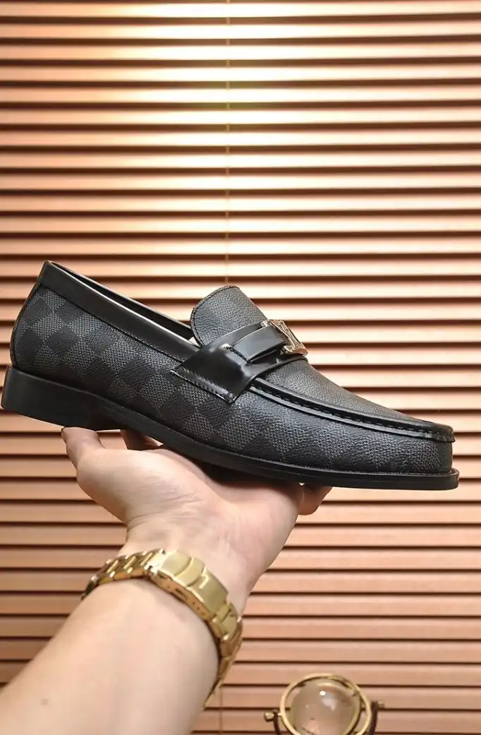 hype LV Leather Shoes