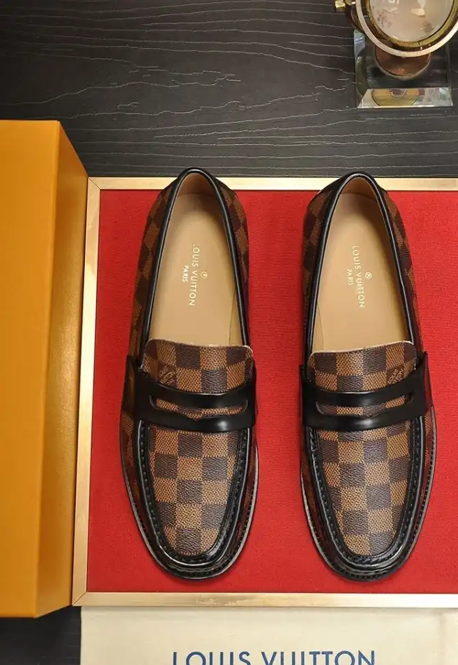 hype LV Leather Shoes