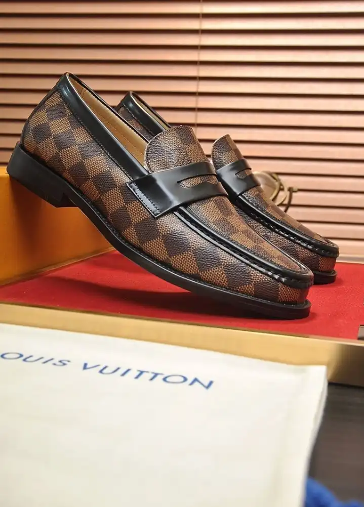 hype LV Leather Shoes