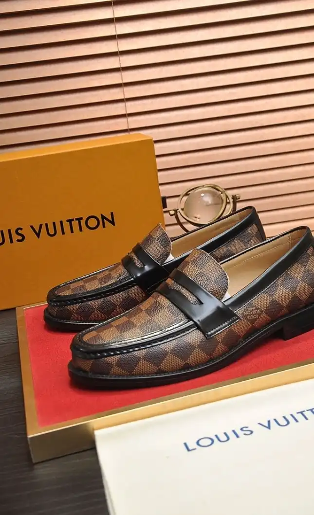 hype LV Leather Shoes