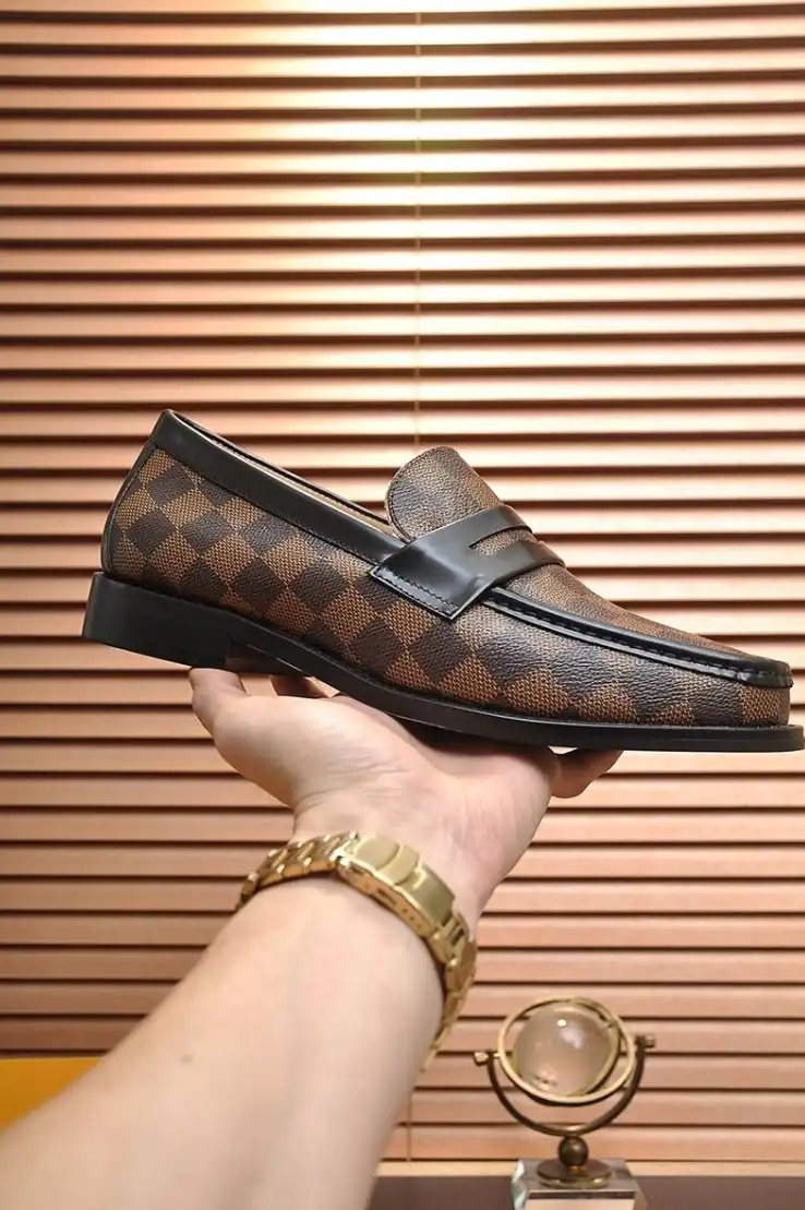 hype LV Leather Shoes