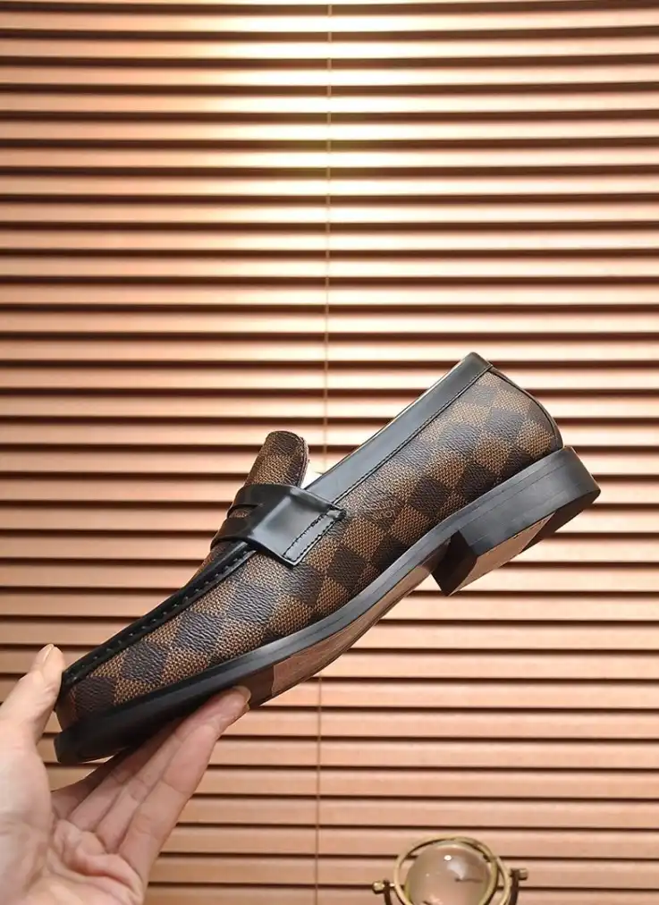 hype LV Leather Shoes