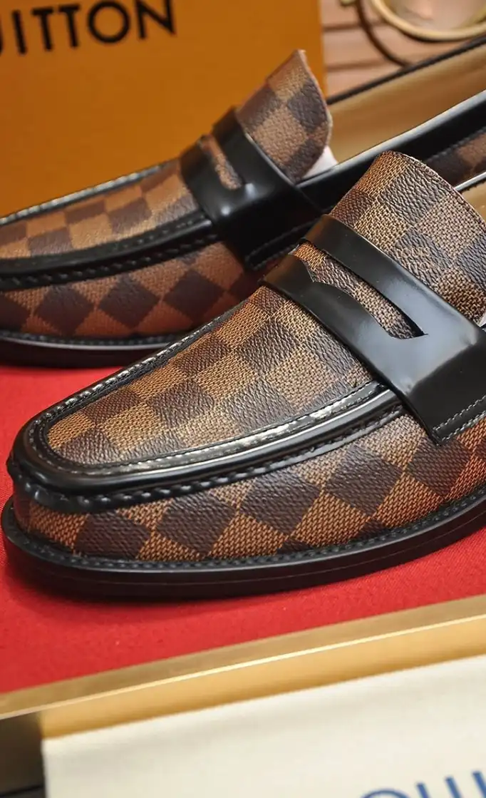 hype LV Leather Shoes