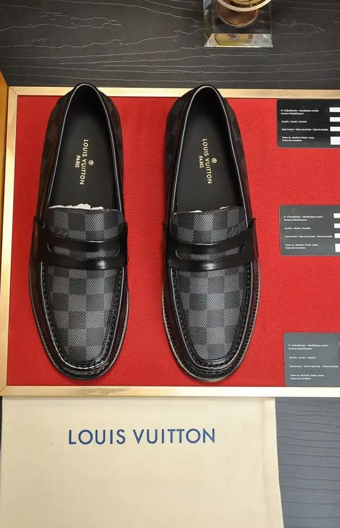 hype LV Leather Shoes