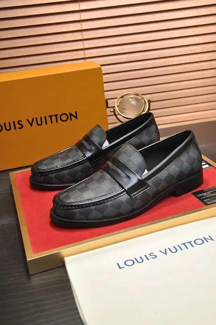 hype LV Leather Shoes