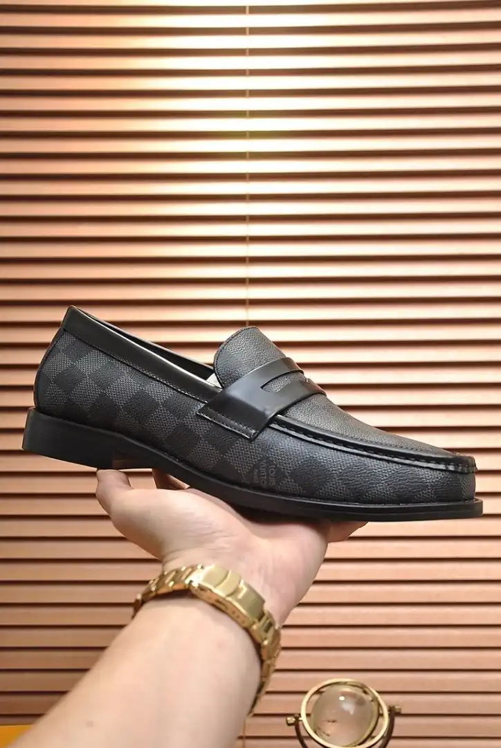 hype LV Leather Shoes