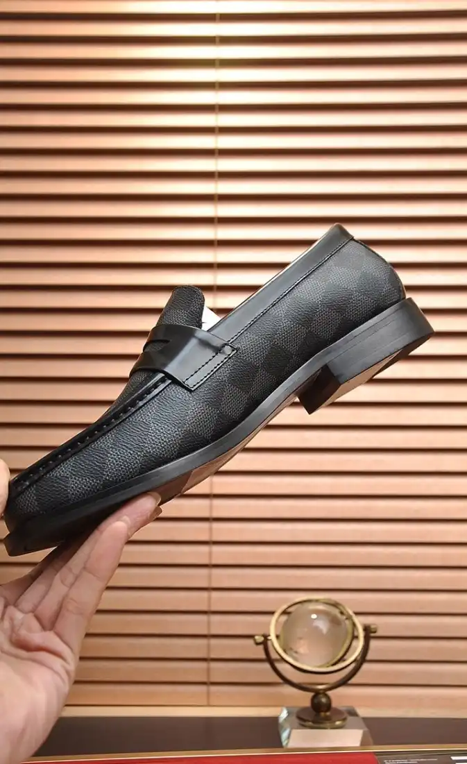 hype LV Leather Shoes