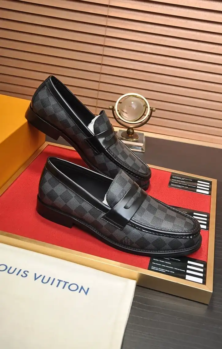 hype LV Leather Shoes