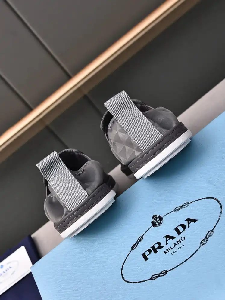 hype Prada Leather Shoes