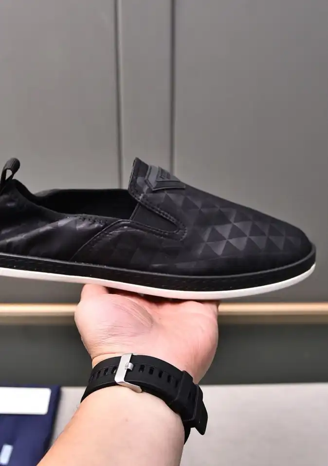 hype Prada Leather Shoes