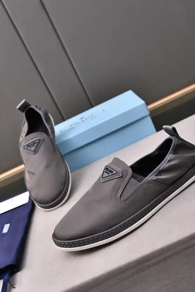 hype Prada Leather Shoes