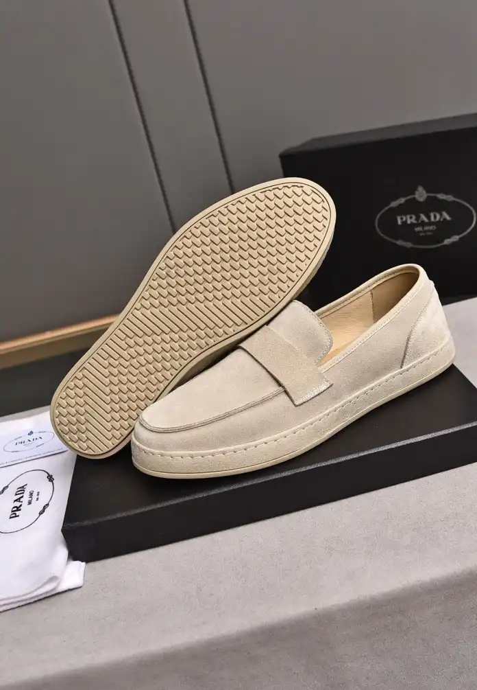 hype Prada Leather Shoes