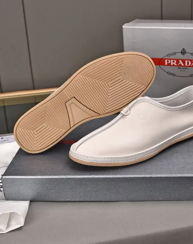 hype Prada Leather Shoes