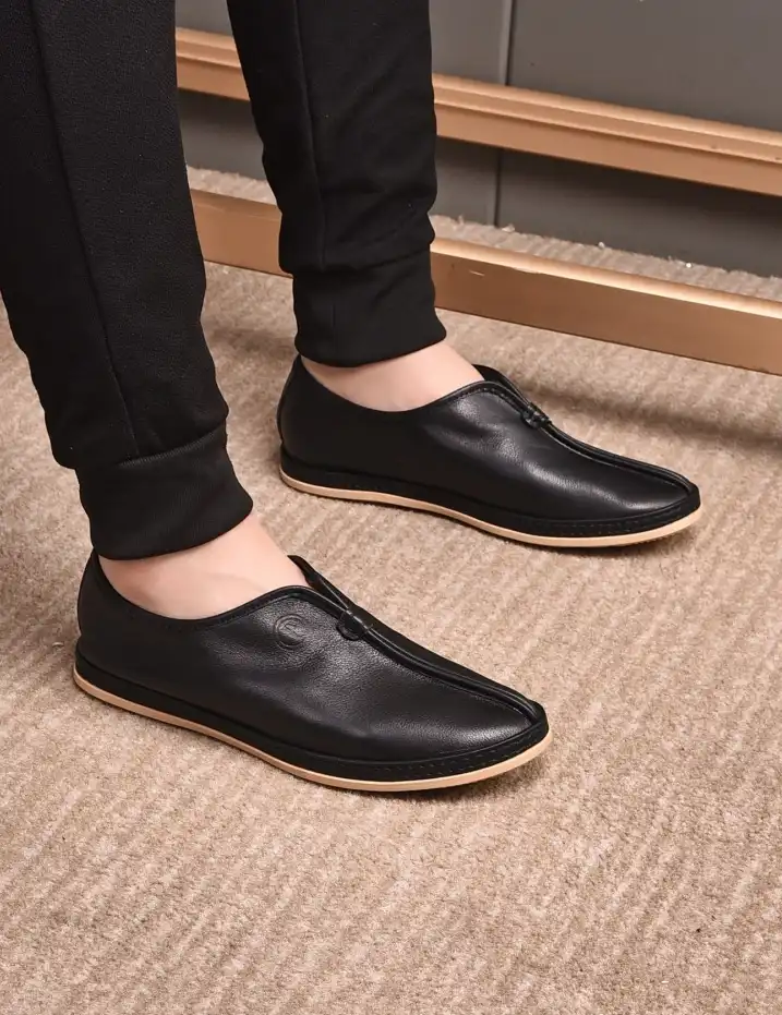 hype Prada Leather Shoes