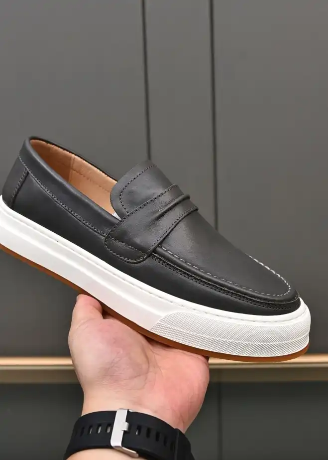 hype Prada Leather Shoes