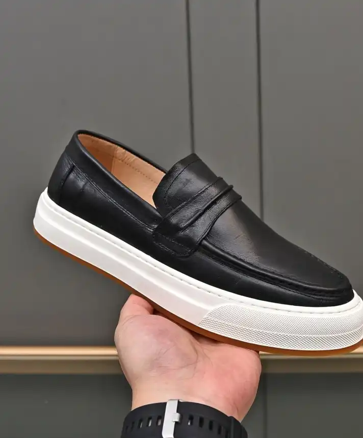 hype Prada Leather Shoes