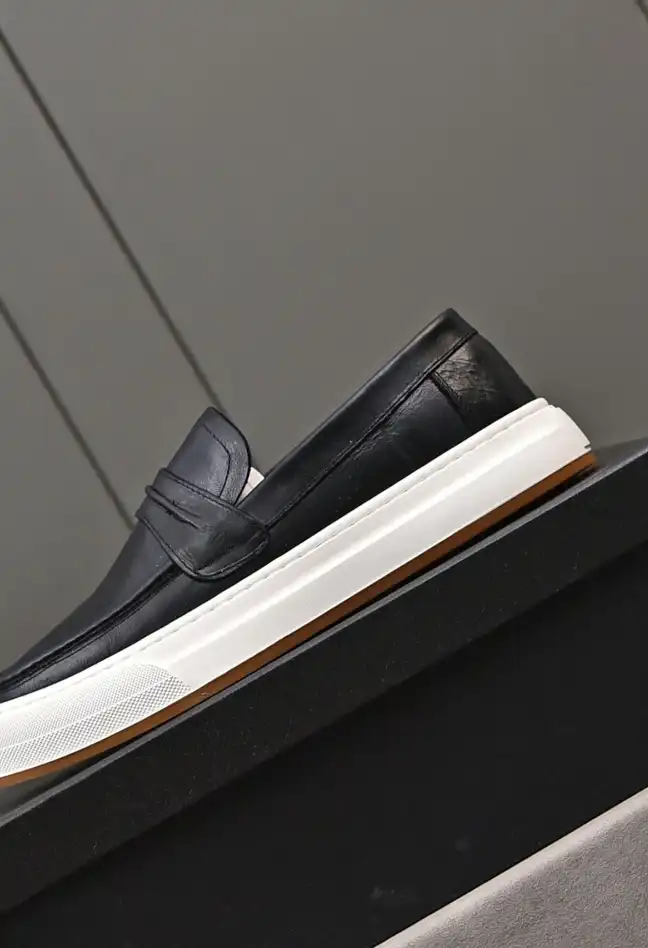 hype Prada Leather Shoes