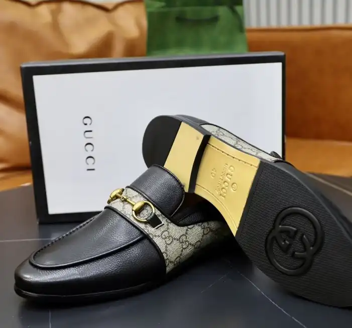 hype Gucci Leather Shoes