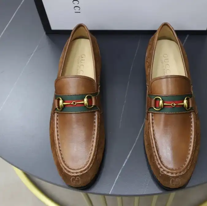 hype Gucci Leather Shoes