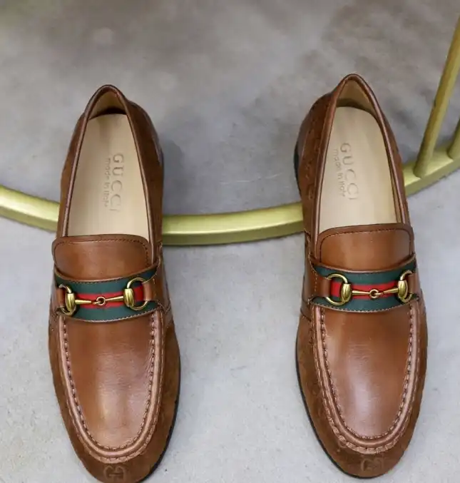 hype Gucci Leather Shoes