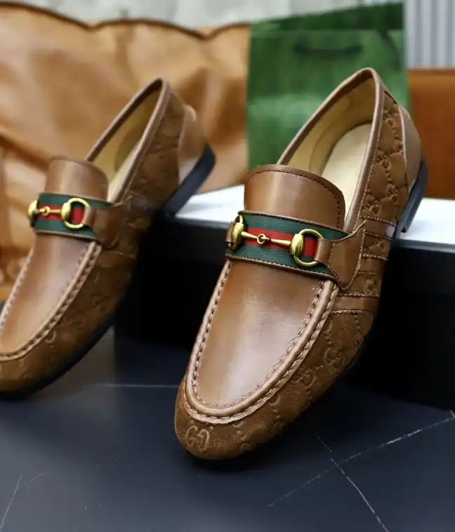 hype Gucci Leather Shoes