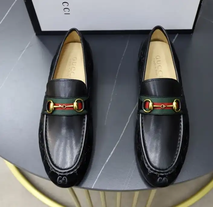 hype Gucci Leather Shoes