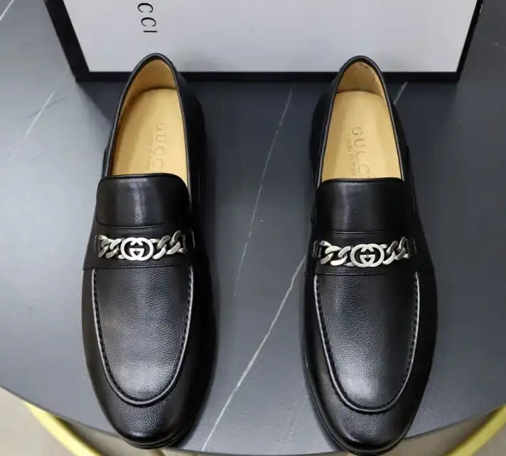 hype Gucci Leather Shoes