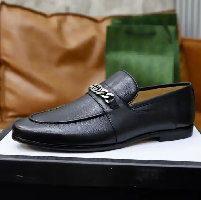 hype Gucci Leather Shoes