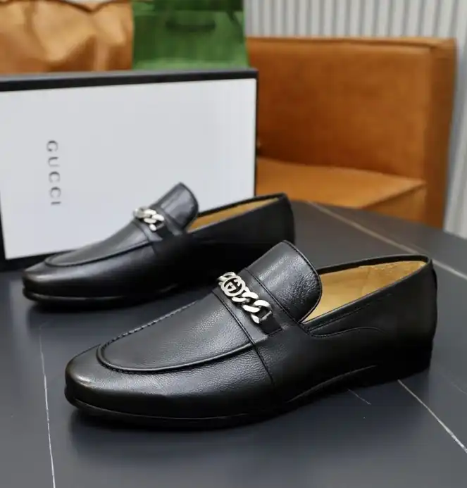 hype Gucci Leather Shoes