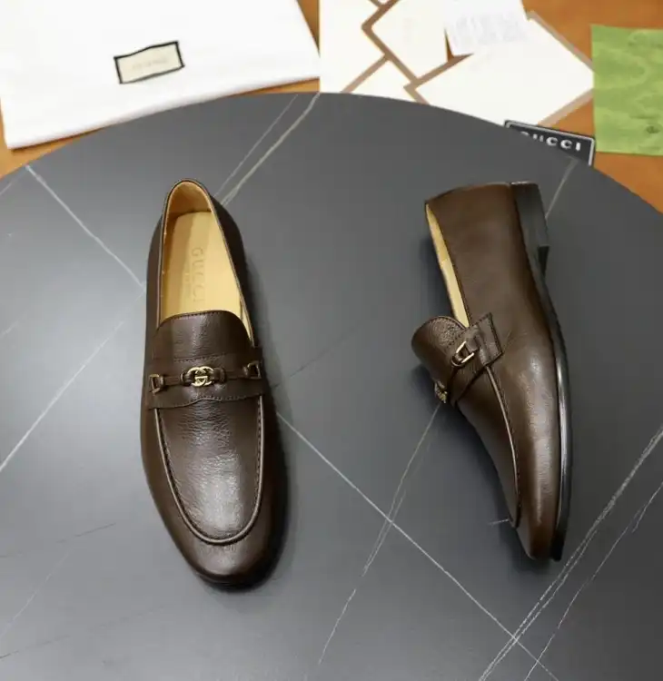 hype Gucci Leather Shoes