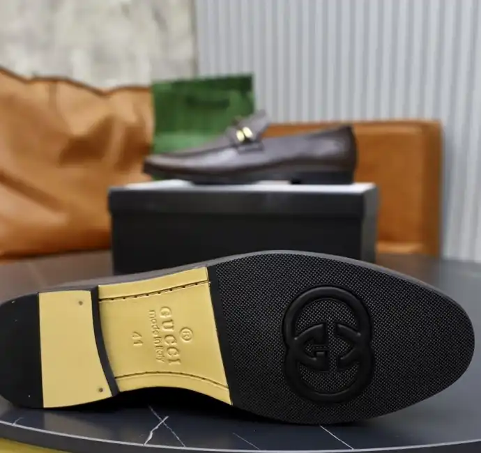 hype Gucci Leather Shoes