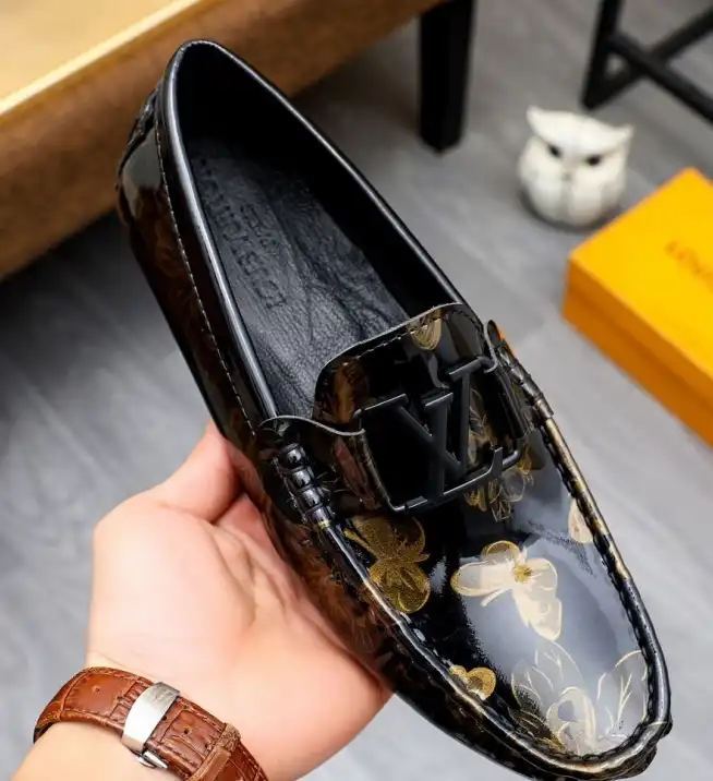 hype LV Leather Shoes