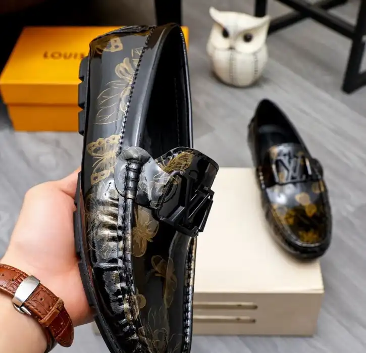 hype LV Leather Shoes