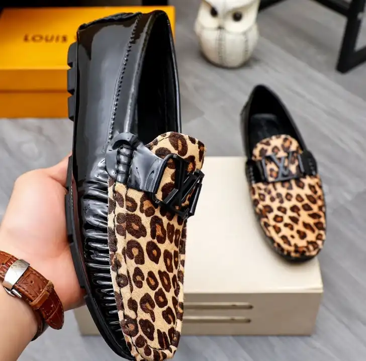 hype LV Leather Shoes