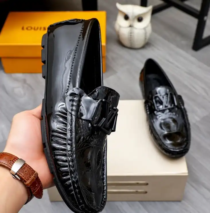 hype LV Leather Shoes