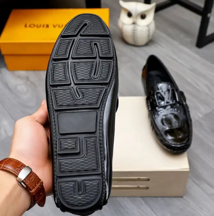 hype LV Leather Shoes