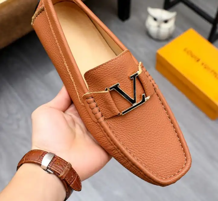 hype LV Leather Shoes