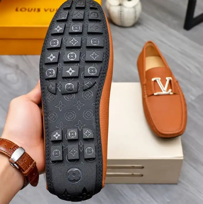 hype LV Leather Shoes