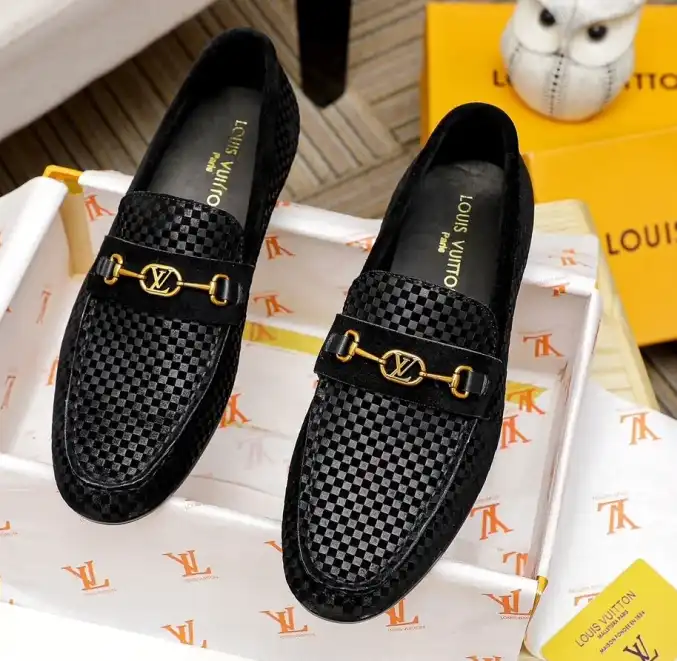 hype LV Leather Shoes