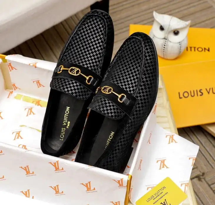 hype LV Leather Shoes