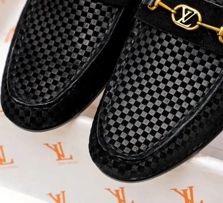 hype LV Leather Shoes