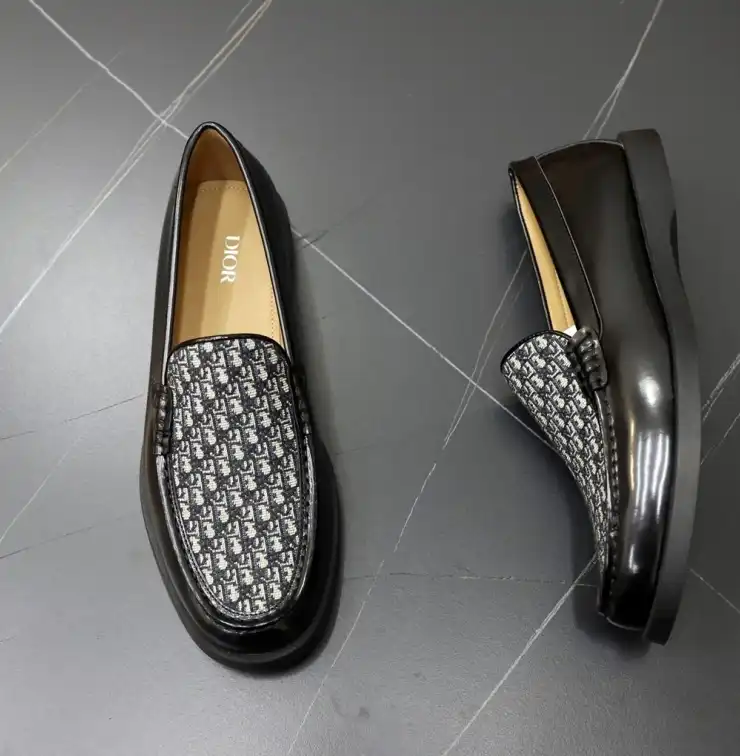 hype Christian Dior Leather Shoes